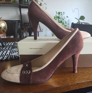 NWOT 9.5 Ellen Tracy Suede Pumps
